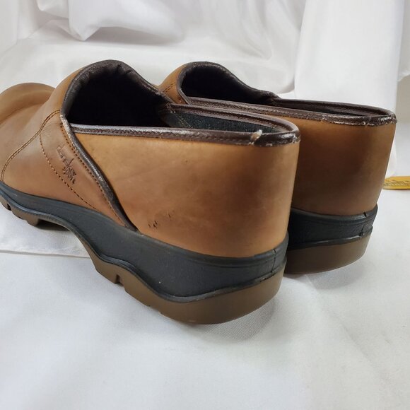 Dansko Sport Mens Professional Brown Leather Clogs Size 47 USA Mens size 13.5 - Picture 6 of 13